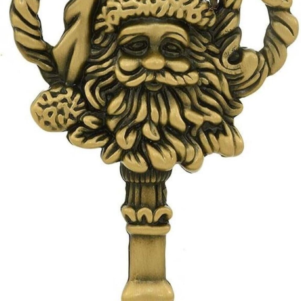 A Key for Santa Ornament Zinc Set